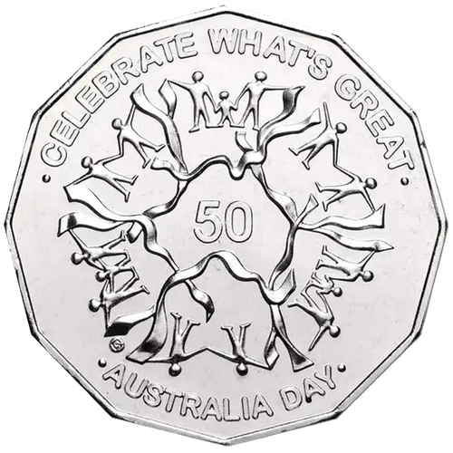 2010 Australia Fifty Cents - Australia Day Pricing