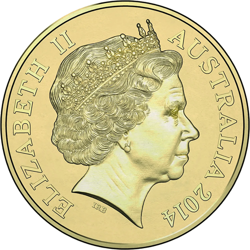 2014 $2 Remembrance Day Dove Obverse