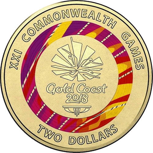 2018 $2 Gold Coast Commonwealth Games Emblem Pricing