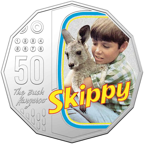 2020 Australia Fifty Cents - Skippy The Bush Kangaroo Reverse