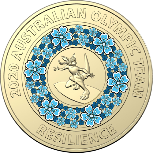 2020 $2 Australian Olympic Team Resilience Reverse