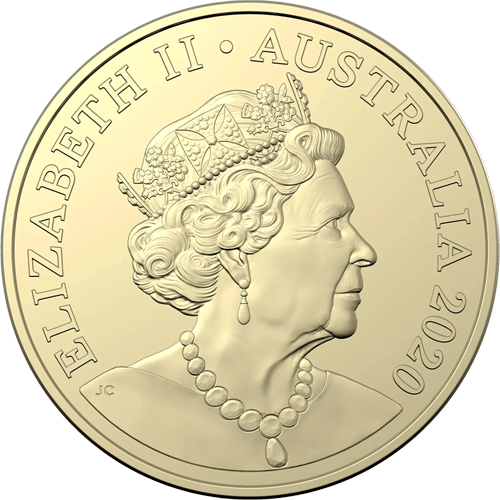 2020 $2 ICC Women's T20 World Cup Obverse