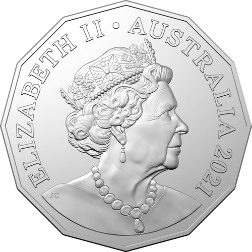 2021 Australia Fifty Cents - Battle of Long Khanh Obverse