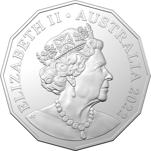 2022 Australia Fifty Cents - Tamworth Country Music Festival Obverse