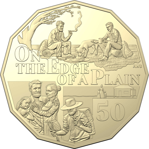 2022 Australia Fifty Cents - Henry Lawson - On the Edge of a Plain Pricing