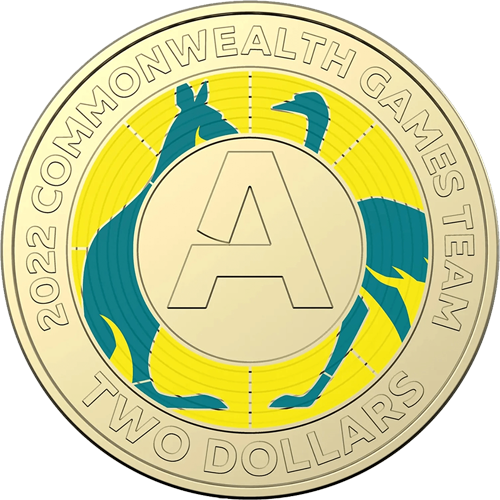 2022 $2 Australian Commonwealth Games Team A Pricing