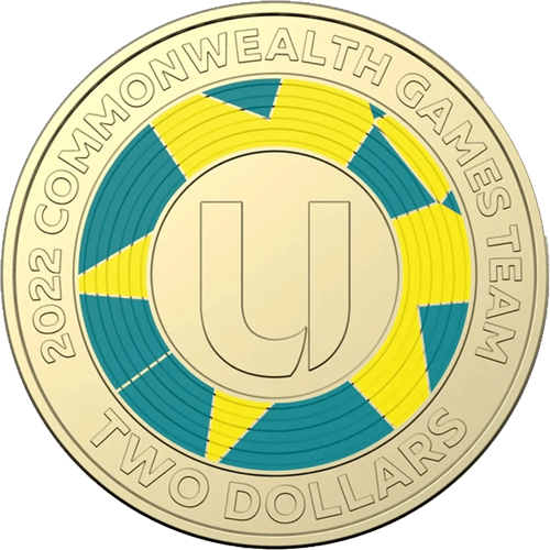 2022 $2 Australian Commonwealth Games Team U Pricing