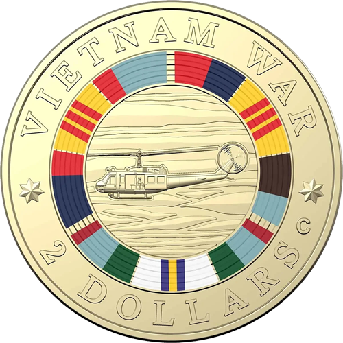 2023 $2 50th Anniversary of the End of Australia's Involvement in the Vietnam War Reverse