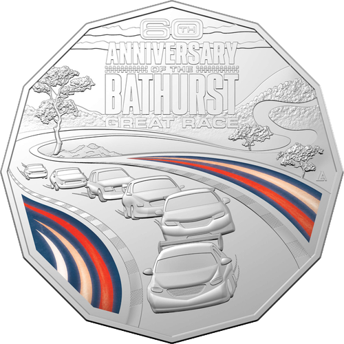 2023 Australia Fifty Cents - Bathurst Reverse