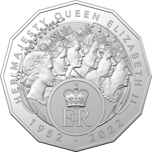 2023 Australia Fifty Cents - Elizabeth Regina Pricing
