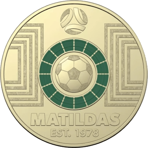 2023 $2 Matildas Bold Reverse