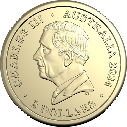 2024 $2 Australian Olympic Team Olympism Obverse