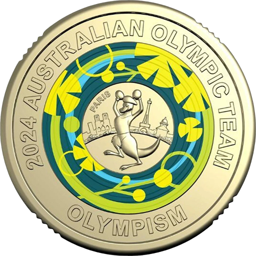 2024 $2 Australian Olympic Team Olympism Pricing