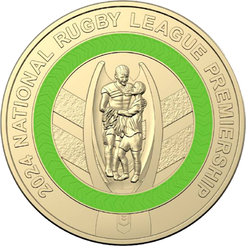 2024 $2 NRL Men's Premiership Reverse