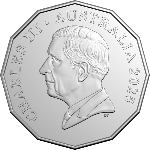 2025 Australia Fifty Cents - Celebrate Obverse