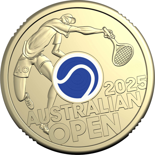 2025 $2 Australian Open Men's Singles Champion Reverse