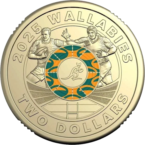 2025 $2 Wallabies A Reverse