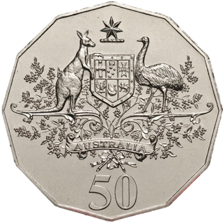 2001 Australia Fifty Cents - Centenary of Federation - Australia