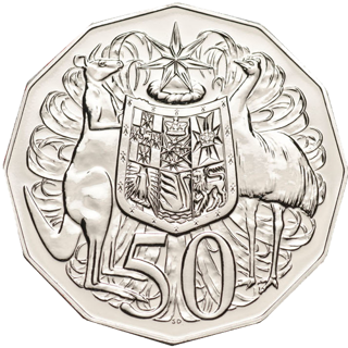 2004 Australia Fifty Cents - Coat of Arms