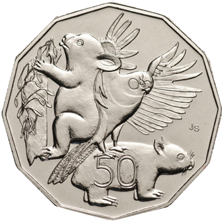 2004 Australia Fifty Cents - Primary School design