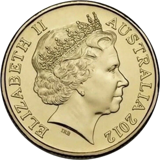 2012 $2 Remembrance Day Red Poppy alternate face