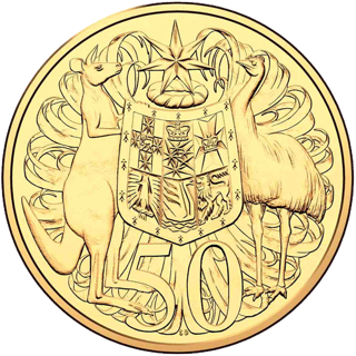 2016 Australia Fifty Cents - Round