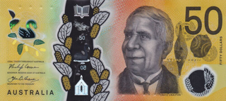 Australia 2018 $50 Next Generation Polymer Note