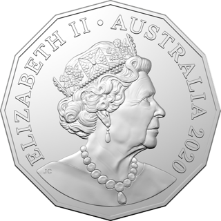 2020 Australia Fifty Cents - Afghan Cameleers alternate face