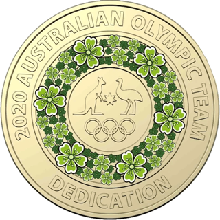 2020 $2 Australian Olympic Team Dedication