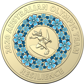 2020 $2 Australian Olympic Team Resilience