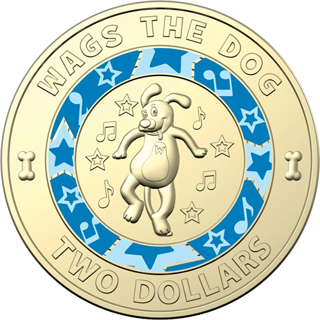 2021 $2 30 Years of The Wiggles Wags the Dog