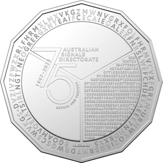 2022 Australia Fifty Cents - Australian Signals Directorate