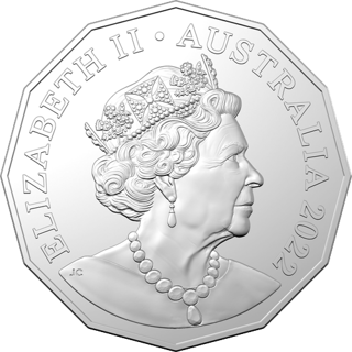 2022 Australia Fifty Cents - Tamworth Country Music Festival alternate face
