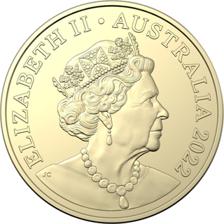 2022 $2 Australian Commonwealth Games Team S alternate face