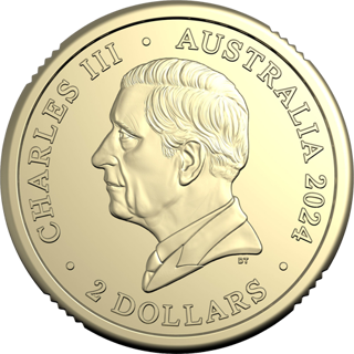 2024 $2 Australian Olympic Team AllezAus alternate face