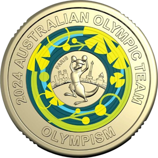 2024 $2 Australian Olympic Team Olympism