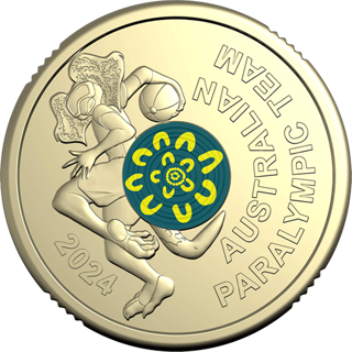 2024 $2 Australian Paralympic Team