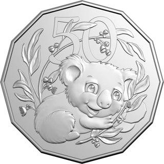 2025 Australia Fifty Cents - Baby