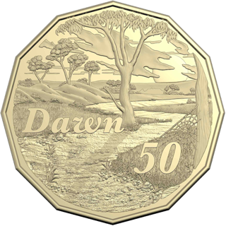 2025 Australia Fifty Cents - Dorothea Mackellar - Dawn