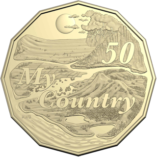 2025 Australia Fifty Cents - Dorothea Mackellar - My Country