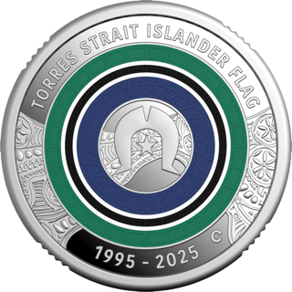 2025 $2 30th Anniversary of the Torres Strait Islander Flag Silver Proof